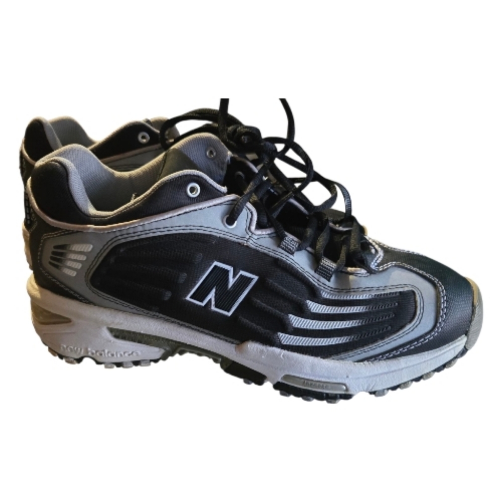 New Balance Athletic Shoes Rare Find 894 Black White And Silver 2014 Dad Shoe🥰